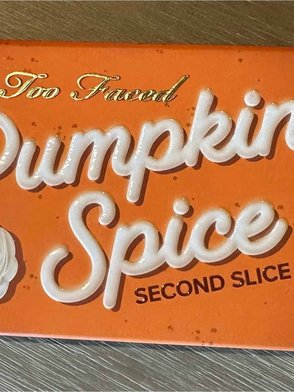 Too Faced Pumpkin Spice Second Slice Eyeshadow Palette Limited Edition - New